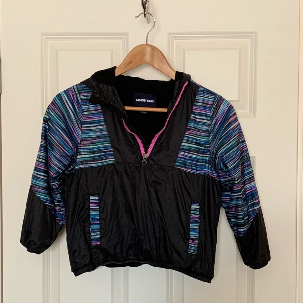 Land’s End Active Fleece Lined Pullover Jacket